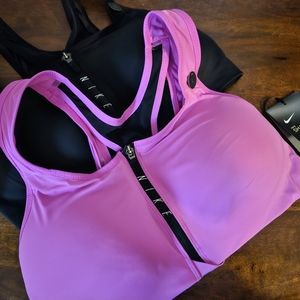 Fuschia Nike Shape Bra
